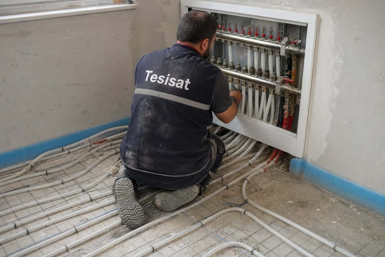 Tesisat işlem sonrası kontrol