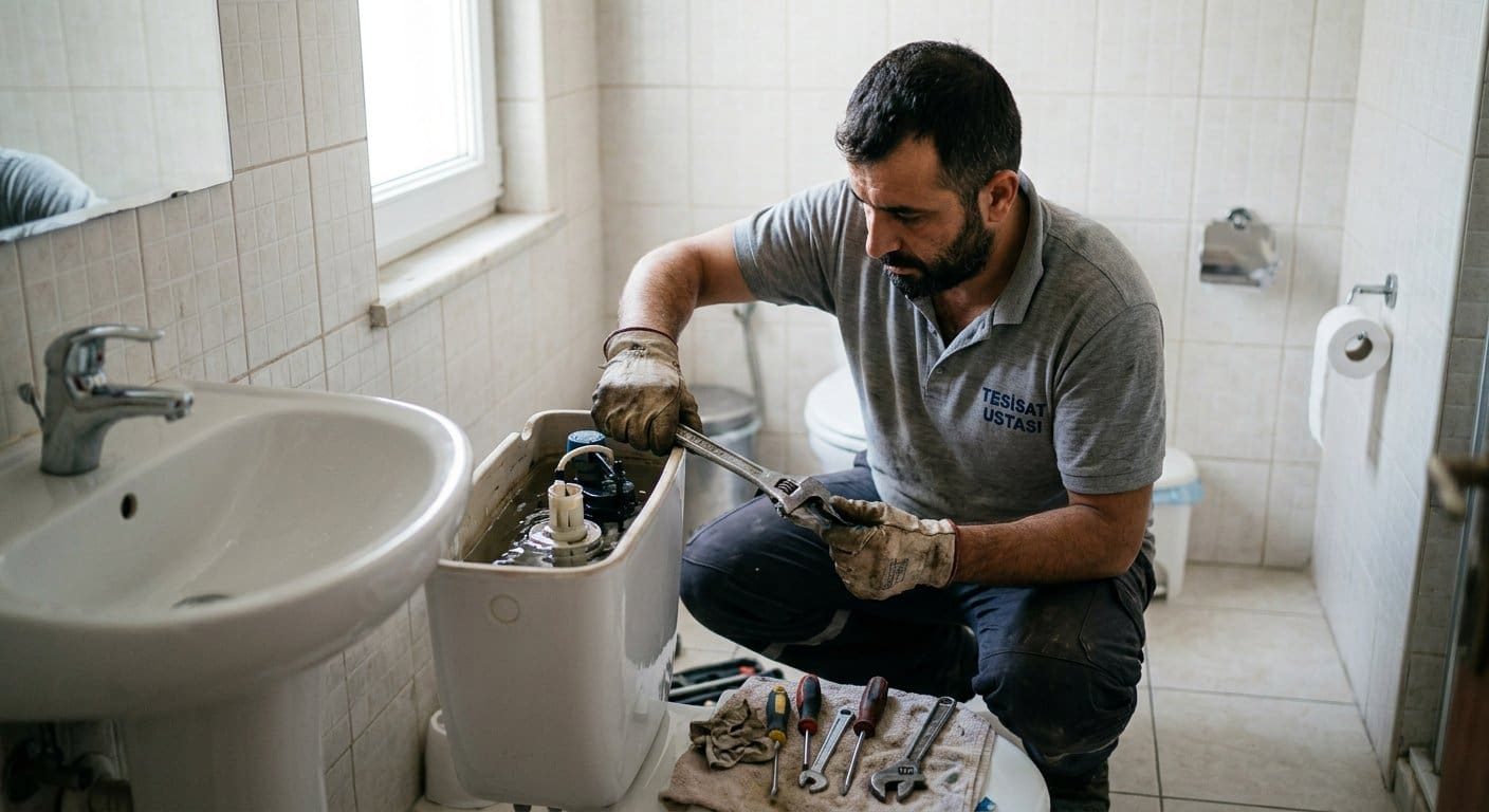 Çiftlik Musluk, Sifon ve Rezervuar Tamiri